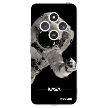 Picasee silikonowe przeźroczyste etui na Xiaomi Redmi 14C - Astronaut Big