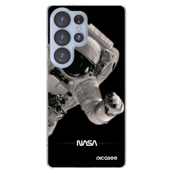 Picasee silikonowe przeźroczyste etui na Samsung Galaxy S25 Ultra 5G - Astronaut Big