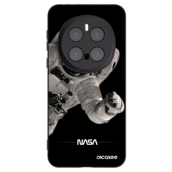 Picasee silikonowe czarne etui na Honor Magic7 Pro 5G - Astronaut Big