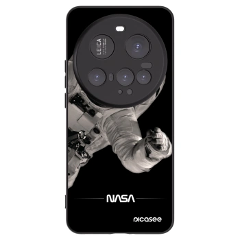 Picasee silikonowe czarne etui na Xiaomi 15 Ultra - Astronaut Big