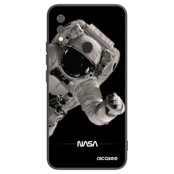 Picasee silikonowe czarne etui na Xiaomi Redmi Note 7 - Astronaut Big