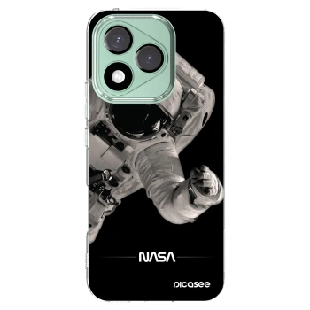 Picasee silikonowe przeźroczyste etui na Honor 400 Lite 5G - Astronaut Big