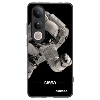 Picasee silikonowe czarne etui na Vivo V50 Lite 5G - Astronaut Big