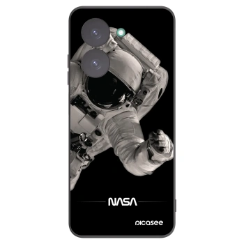 Picasee silikonowe czarne etui na Xiaomi Redmi A5 - Astronaut Big