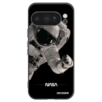 Picasee silikonowe czarne etui na Google Pixel 10 Pro - Astronaut Big