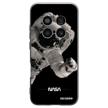 Picasee silikonowe czarne etui na Honor Magic8 Pro 5G - Astronaut Big