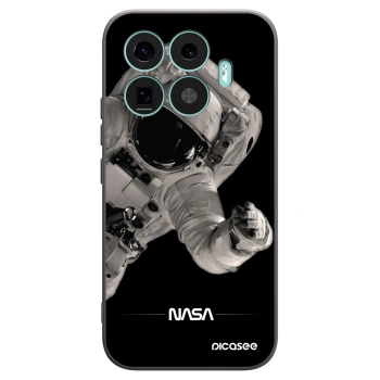 Picasee silikonowe czarne etui na Xiaomi 17T - Astronaut Big