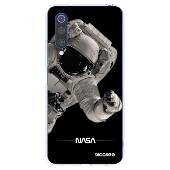 Picasee silikonowe przeźroczyste etui na Xiaomi Mi 9 SE - Astronaut Big