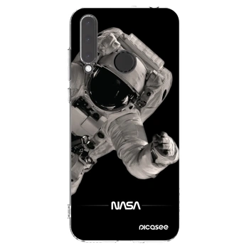 Picasee silikonowe przeźroczyste etui na Honor 20 Lite - Astronaut Big