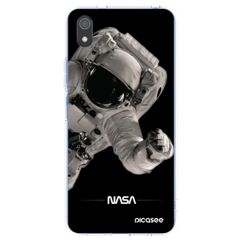 Picasee silikonowe przeźroczyste etui na Xiaomi Redmi 7A - Astronaut Big