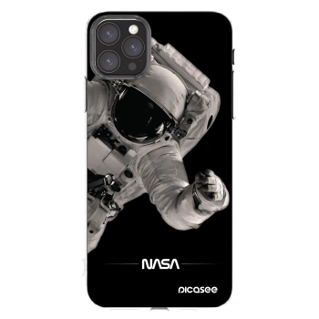 Picasee silikonowe przeźroczyste etui na Apple iPhone 11 Pro Max - Astronaut Big