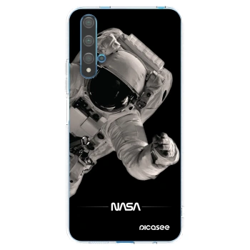 Picasee silikonowe przeźroczyste etui na Huawei Nova 5T - Astronaut Big