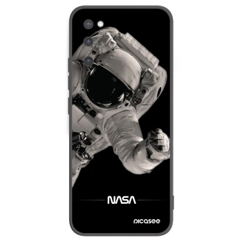 Picasee silikonowe czarne etui na Samsung Galaxy S20 G980F - Astronaut Big