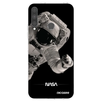 Picasee silikonowe przeźroczyste etui na Huawei P40 Lite E - Astronaut Big