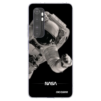 Picasee silikonowe przeźroczyste etui na Xiaomi Mi Note 10 Lite - Astronaut Big