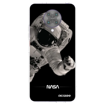 Picasee silikonowe przeźroczyste etui na Xiaomi Poco F2 Pro - Astronaut Big