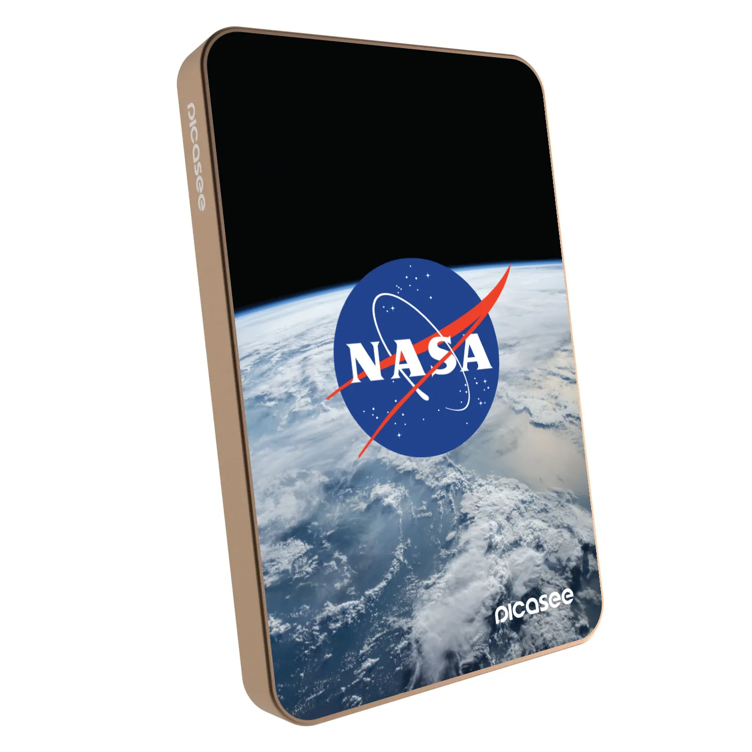 Picasee Powerbank z MagSafe 5 000 mAh Złoty - Nasa Earth