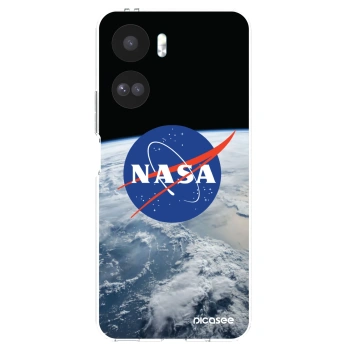 Picasee silikonowe przeźroczyste etui na Honor 90 Lite 5G - Nasa Earth