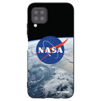 Picasee silikonowe czarne etui na Huawei P40 Lite - Nasa Earth
