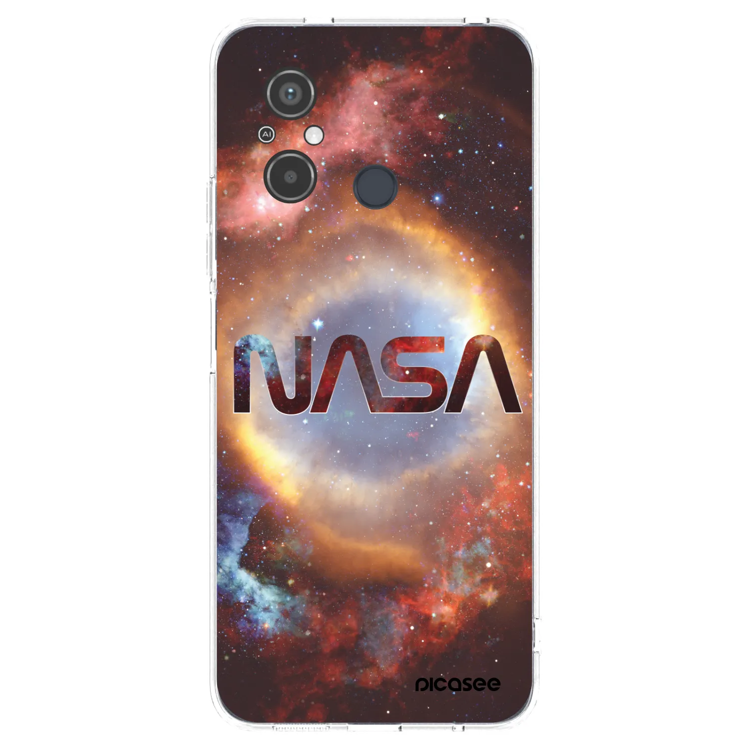 Picasee silikonowe przeźroczyste etui na Xiaomi Redmi 12C - Nebula
