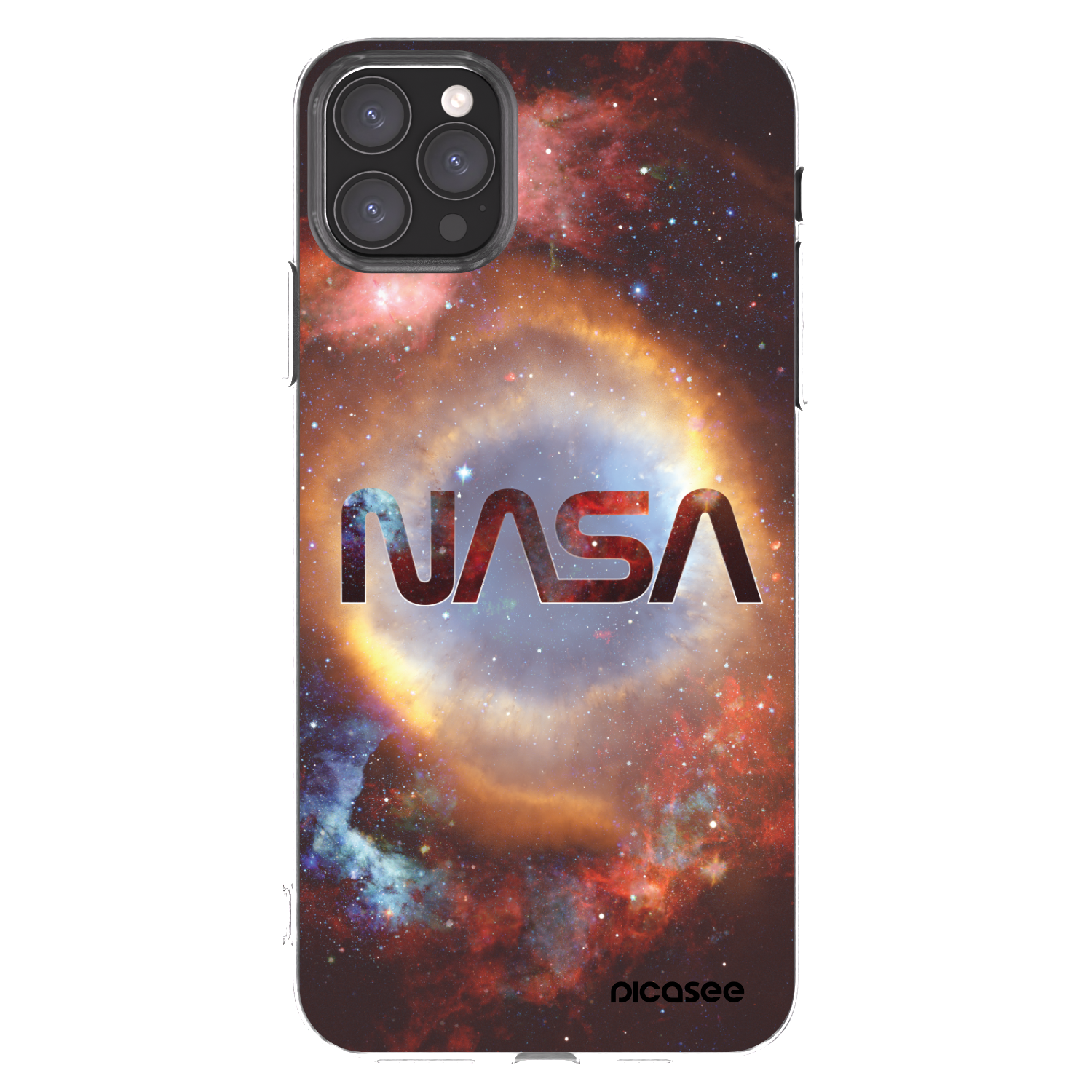 Picasee silikonowe przeźroczyste etui na Apple iPhone 11 Pro Max - Nebula