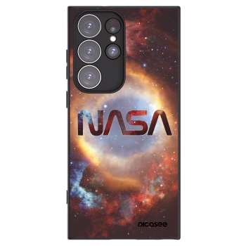 Picasee silikonowe czarne etui na Samsung Galaxy S23 Ultra 5G - Nebula