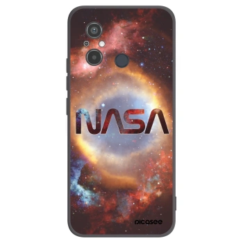 Picasee silikonowe czarne etui na Xiaomi Redmi 12C - Nebula