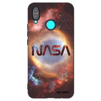Picasee silikonowe czarne etui na Huawei Nova 3i - Nebula
