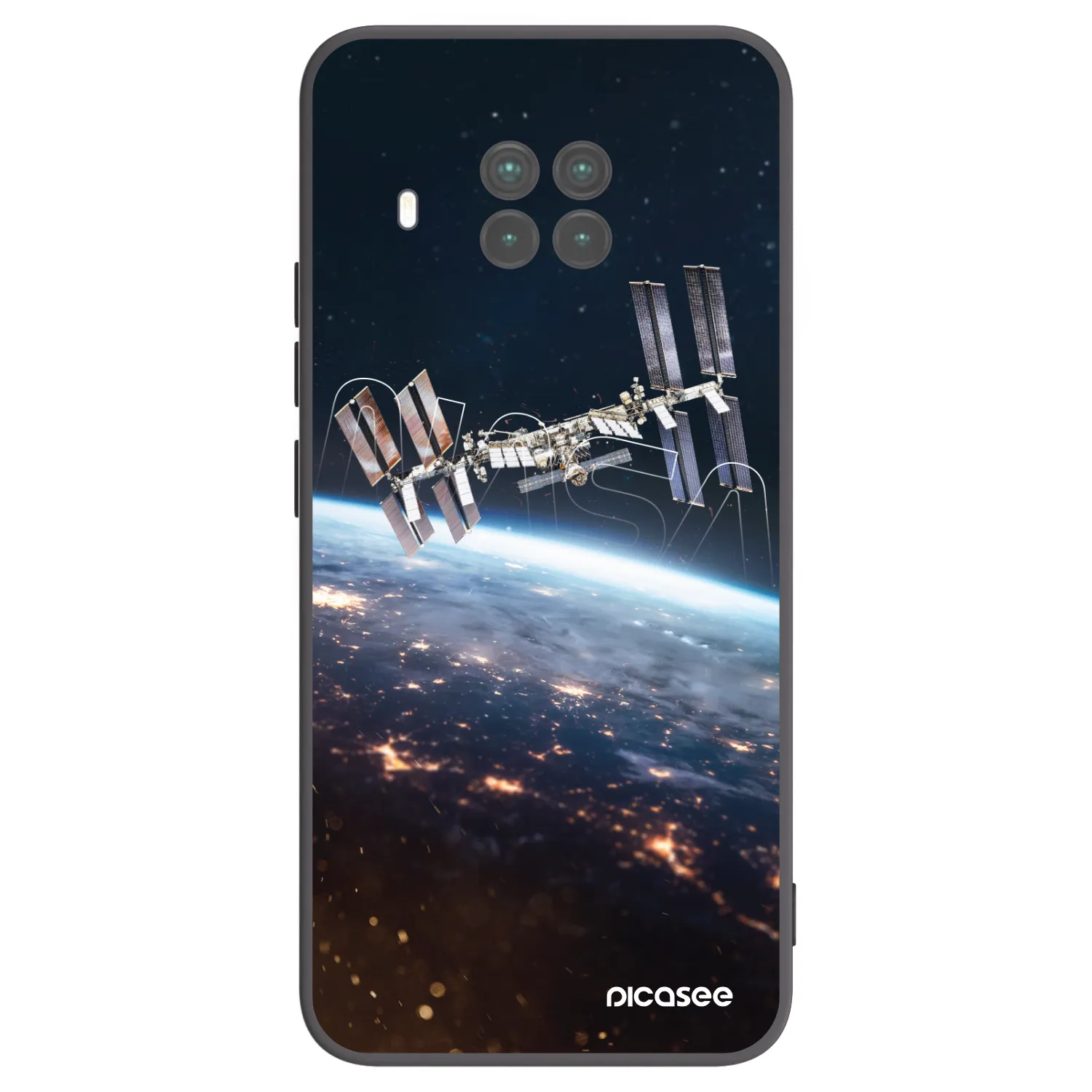Picasee silikonowe czarne etui na Xiaomi Mi 10T Lite - Station
