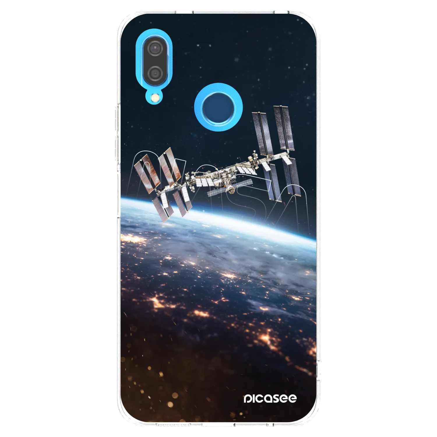 Picasee silikonowe przeźroczyste etui na Huawei P20 Lite - Station