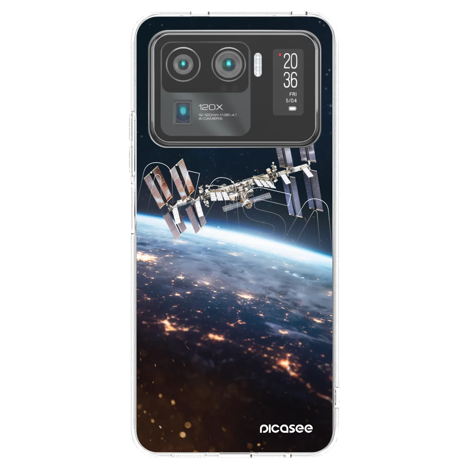 Picasee silikonowe przeźroczyste etui na Xiaomi Mi 11 Ultra - Station