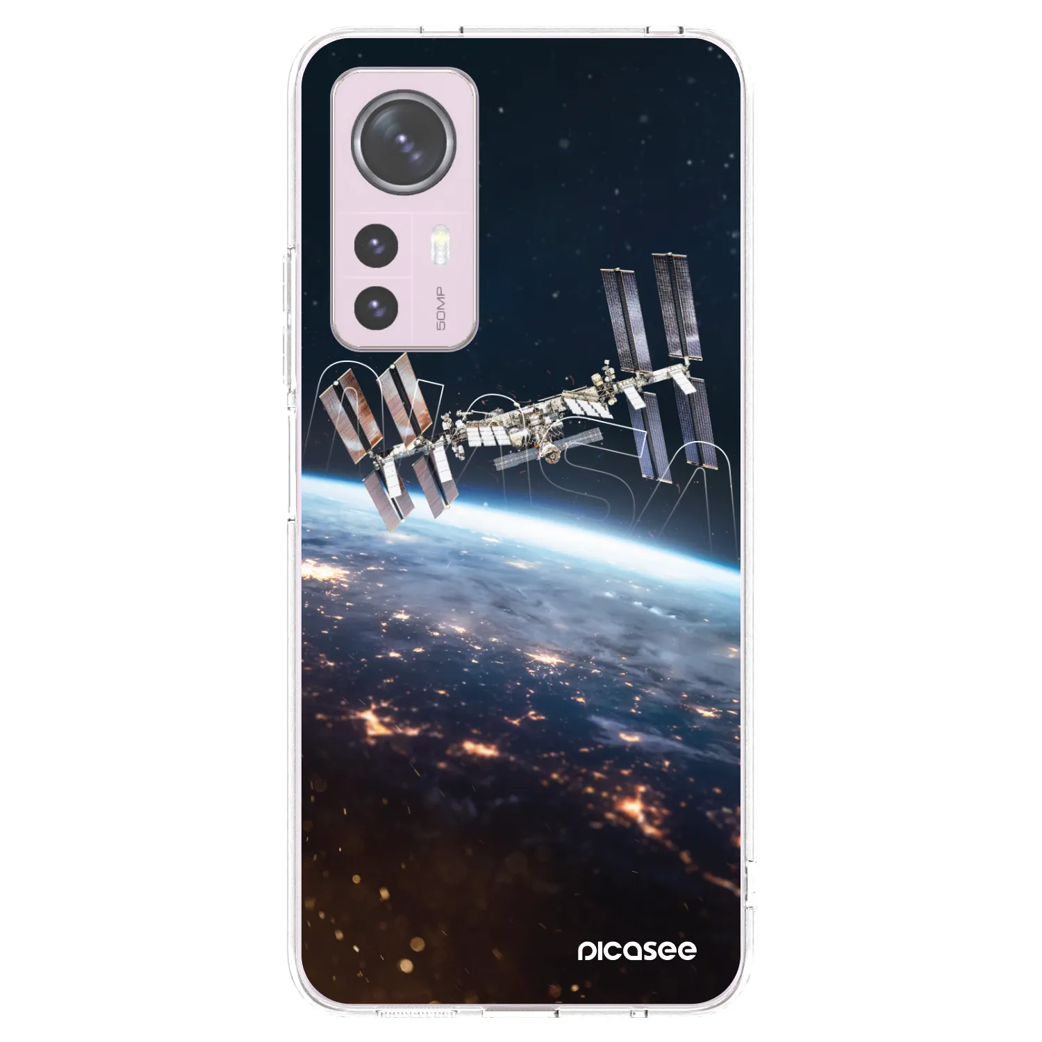 Picasee silikonowe przeźroczyste etui na Xiaomi 12 - Station