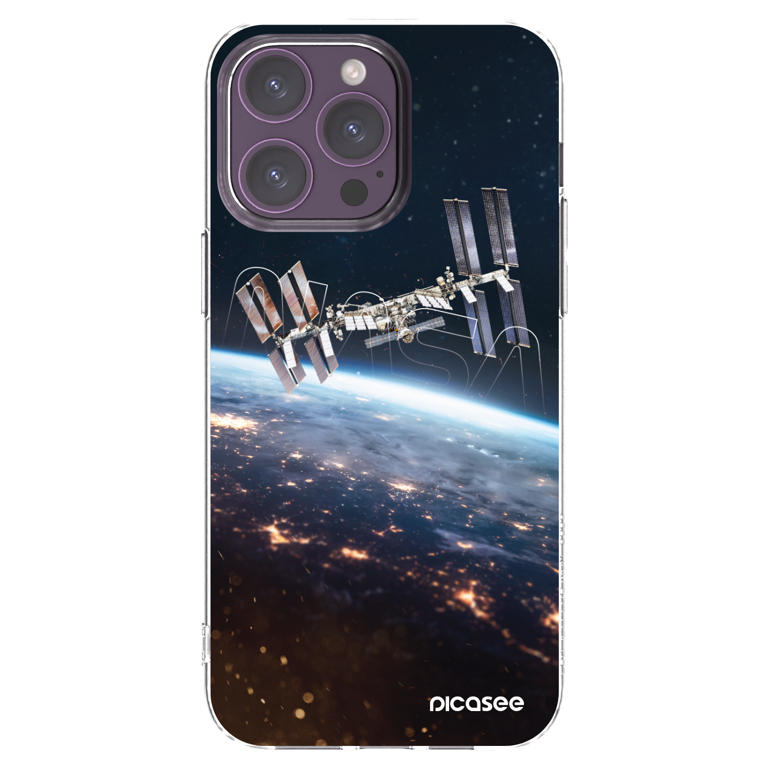 Picasee silikonowe przeźroczyste etui na Apple iPhone 14 Pro Max - Station