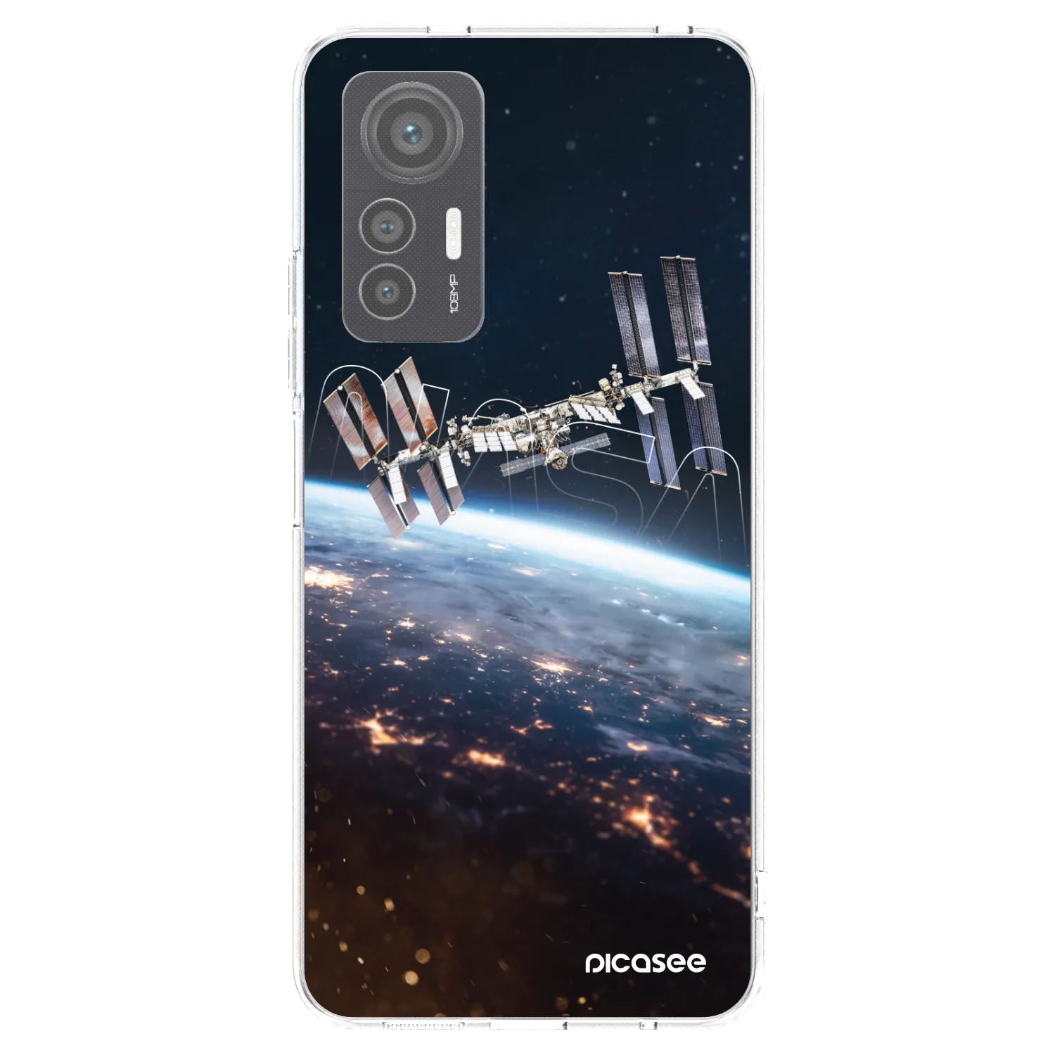 Picasee silikonowe przeźroczyste etui na Xiaomi 12 Lite - Station