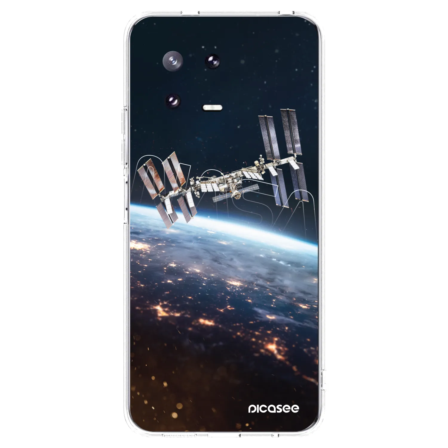 Picasee silikonowe przeźroczyste etui na Xiaomi 13 Pro - Station