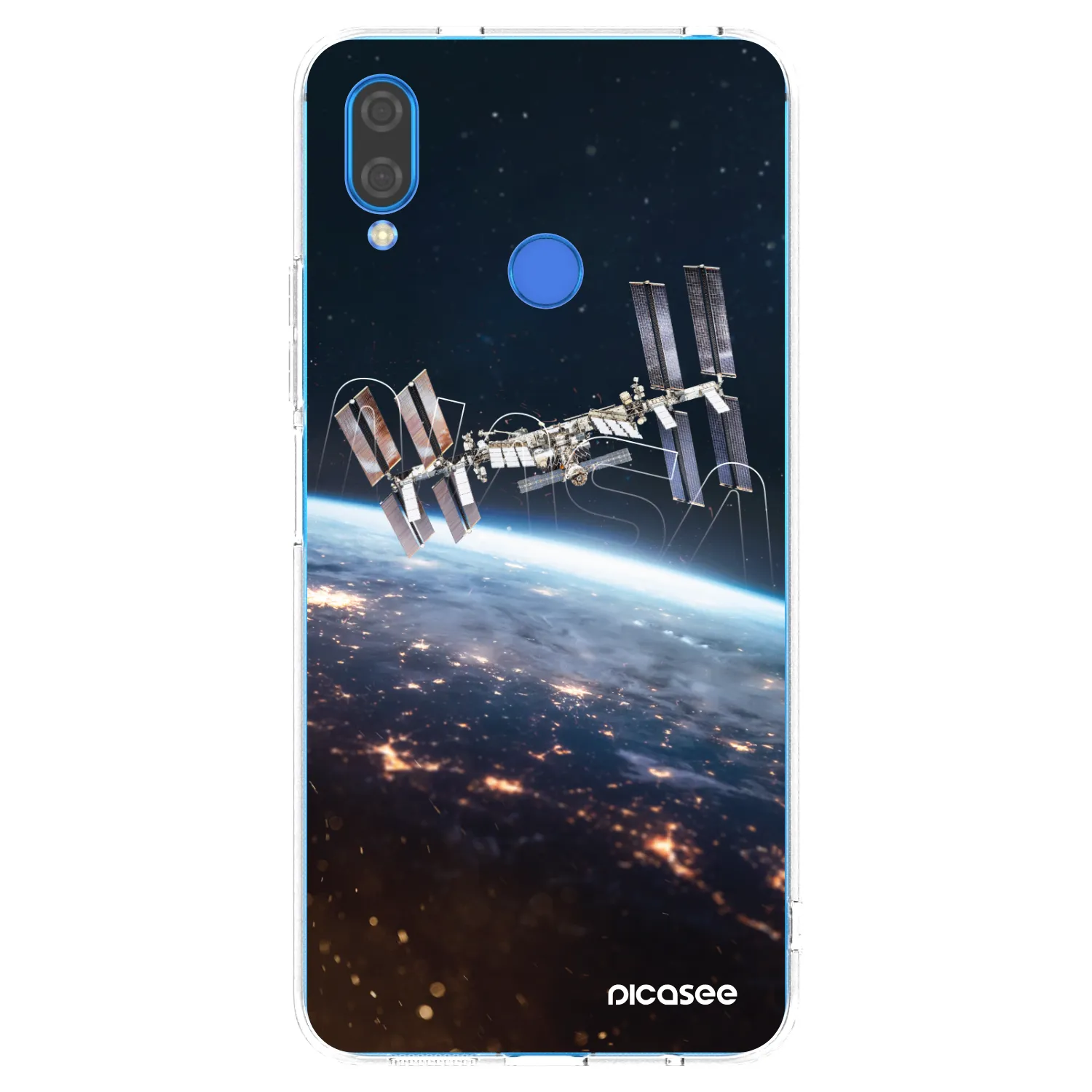 Picasee silikonowe przeźroczyste etui na Huawei Nova 3i - Station