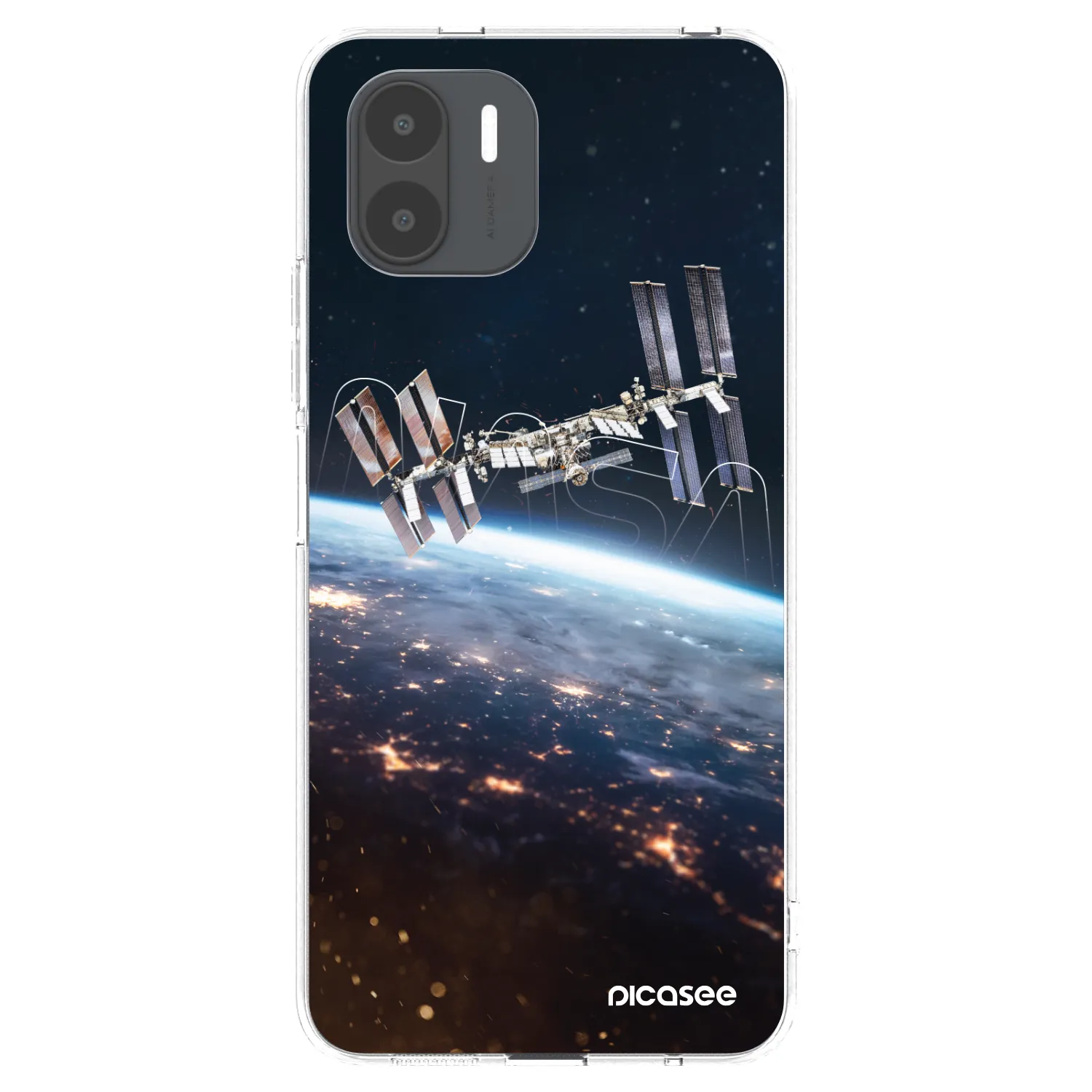 Picasee silikonowe przeźroczyste etui na Xiaomi Redmi A2 - Station
