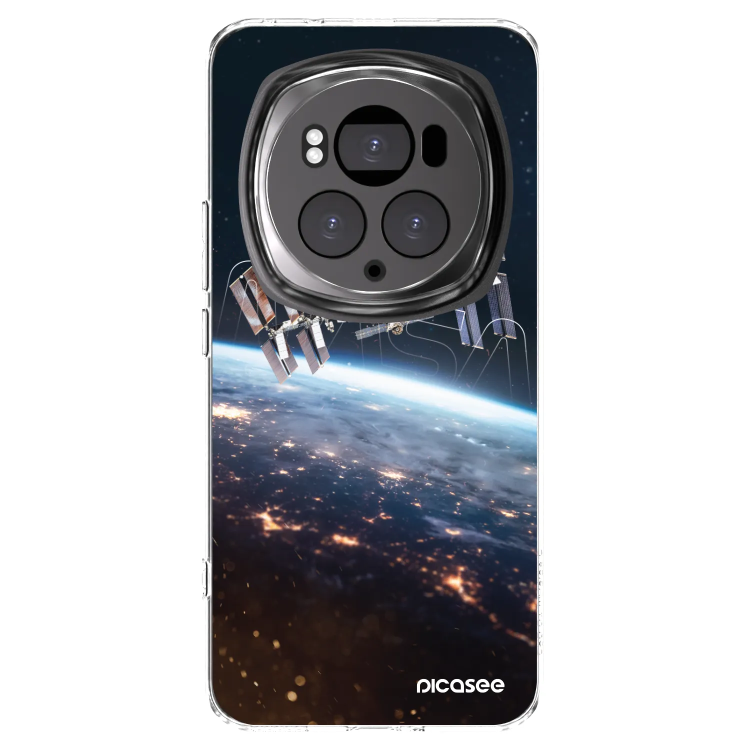 Picasee silikonowe przeźroczyste etui na Honor Magic6 Pro - Station