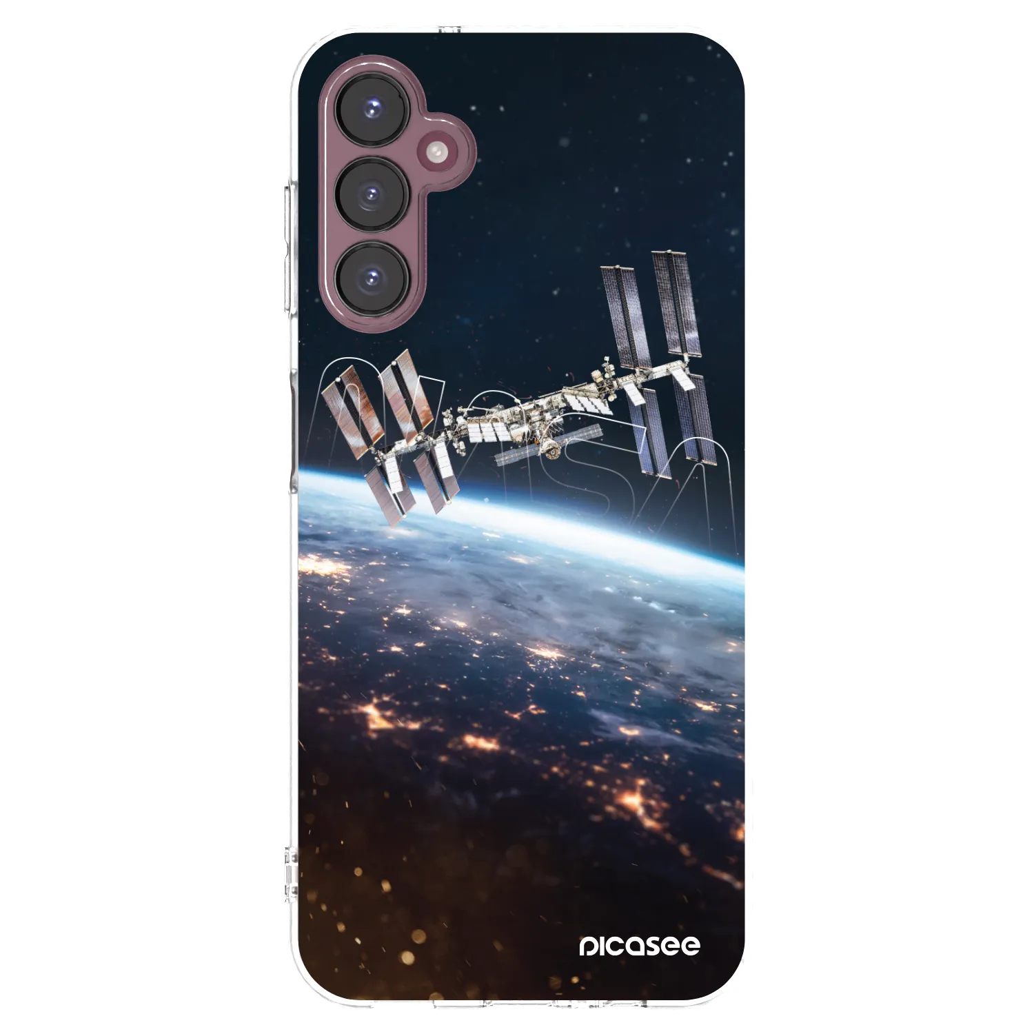 Picasee silikonowe przeźroczyste etui na Samsung Galaxy A05s A057G - Station