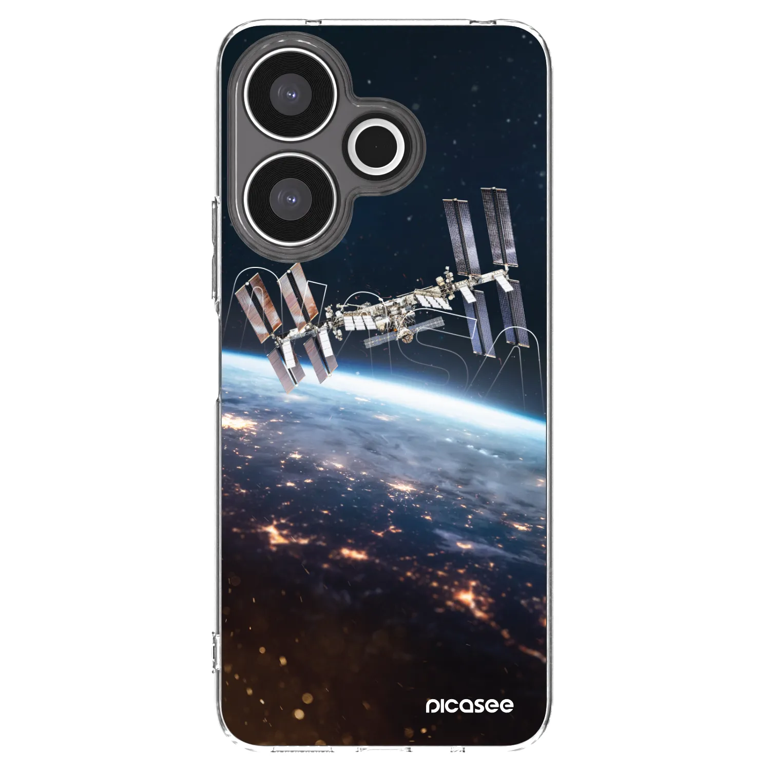 Picasee silikonowe przeźroczyste etui na Xiaomi Redmi 13 4G - Station