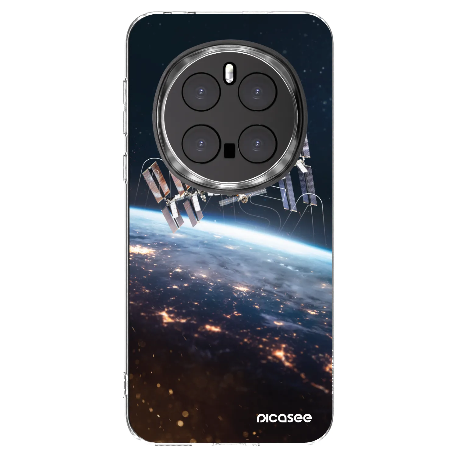 Picasee silikonowe przeźroczyste etui na Honor Magic7 Pro 5G - Station