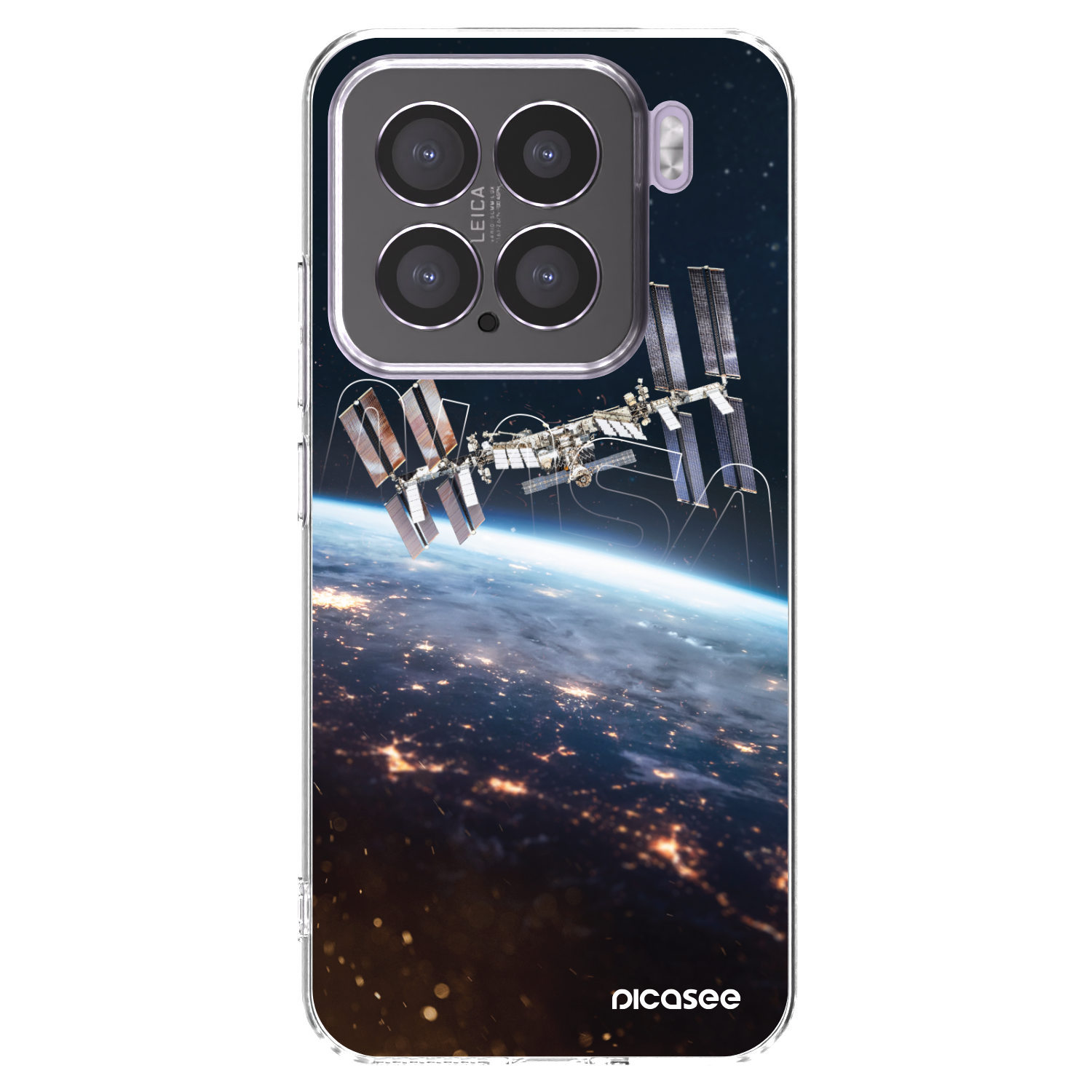 Picasee silikonowe przeźroczyste etui na Xiaomi 15 - Station