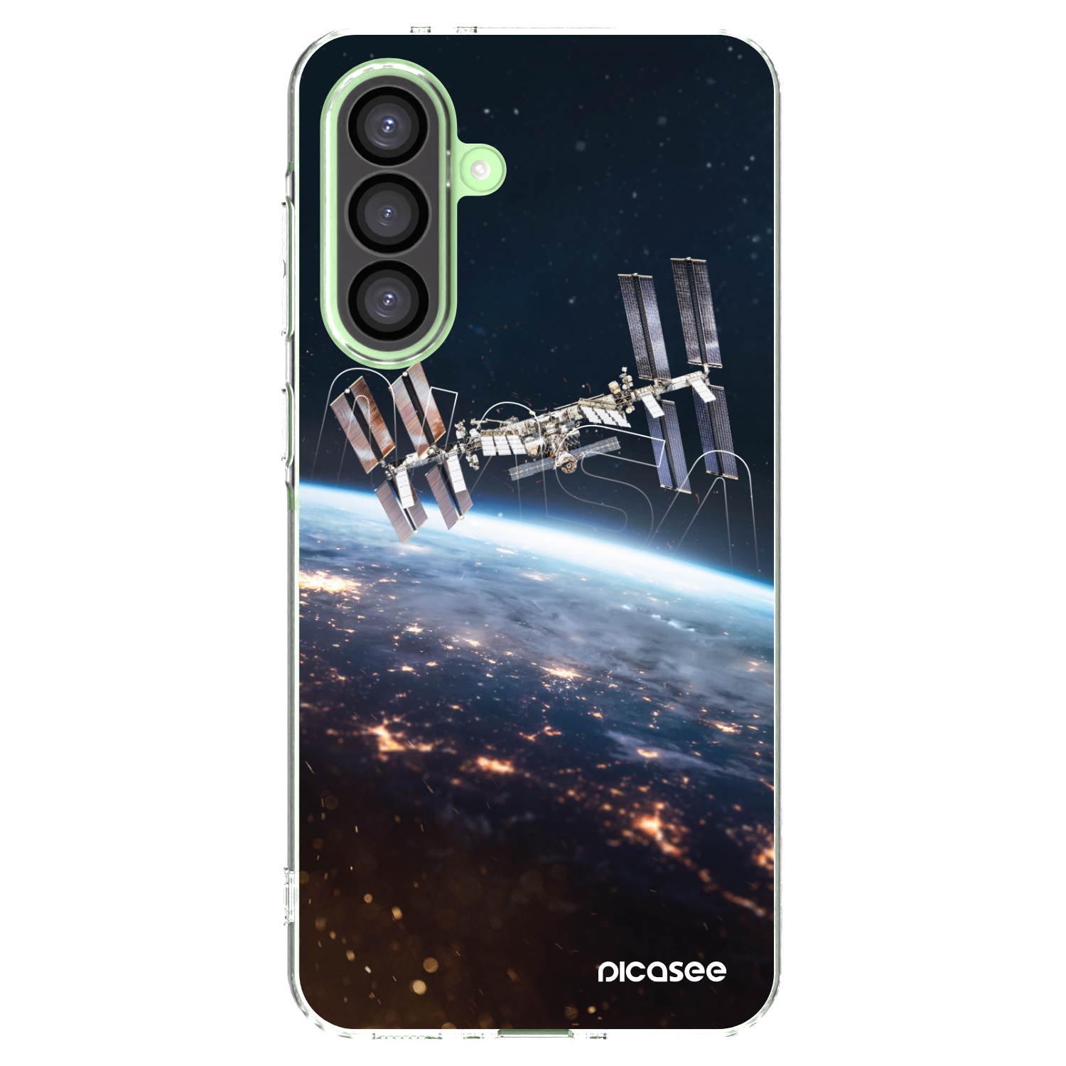 Picasee silikonowe przeźroczyste etui na Samsung Galaxy A26 5G A266B - Station