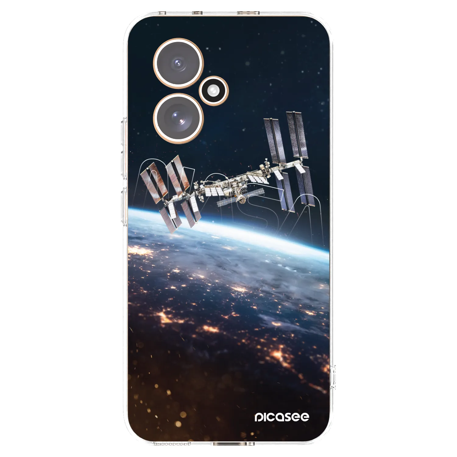 Picasee silikonowe przeźroczyste etui na Honor 400 5G - Station