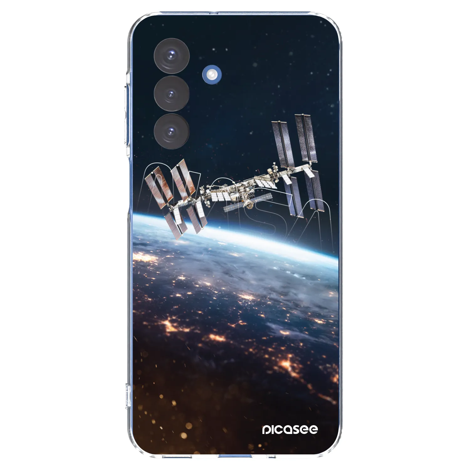 Picasee silikonowe przeźroczyste etui na Samsung Galaxy A17 5G - Station