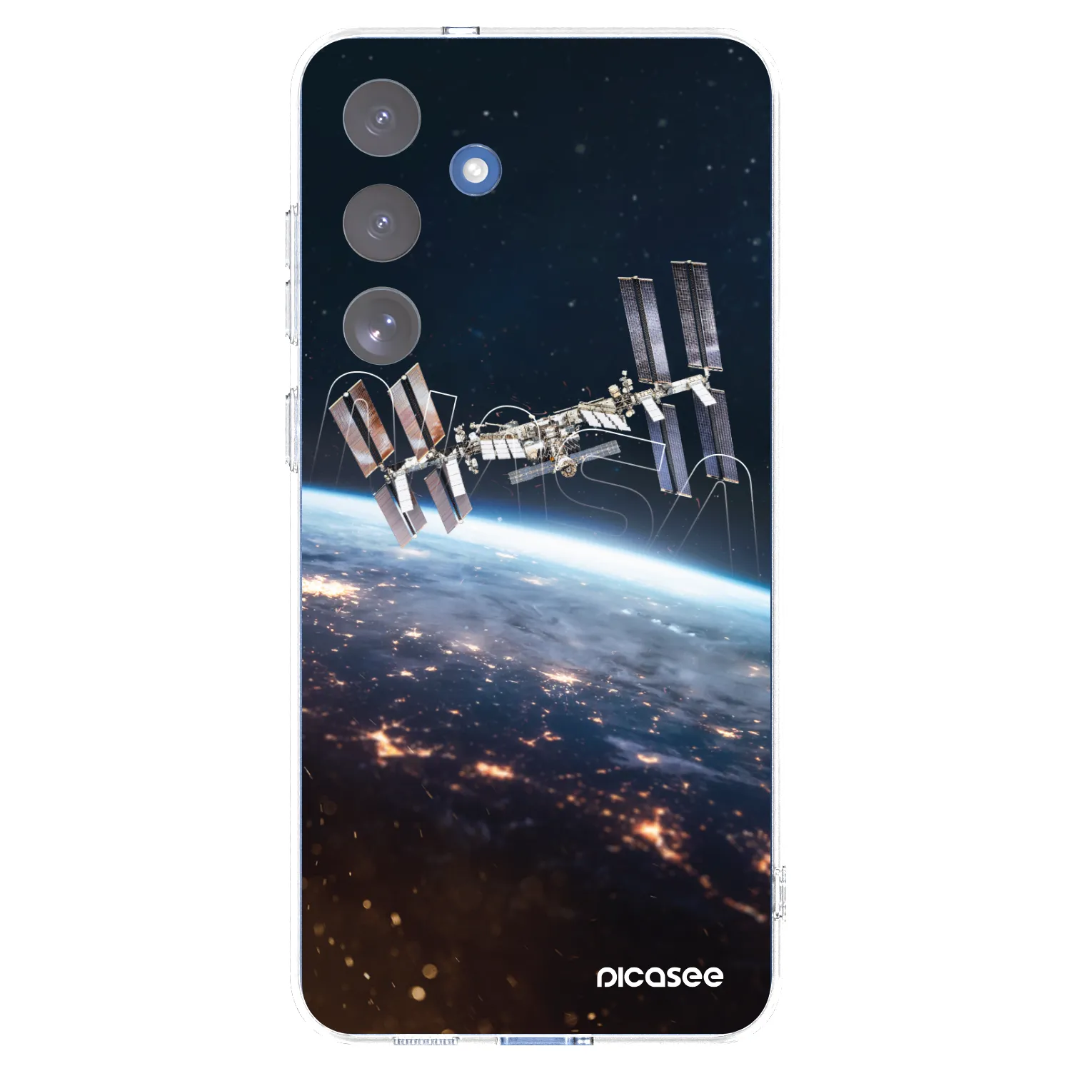 Picasee silikonowe przeźroczyste etui na Samsung Galaxy S25 FE 5G - Station