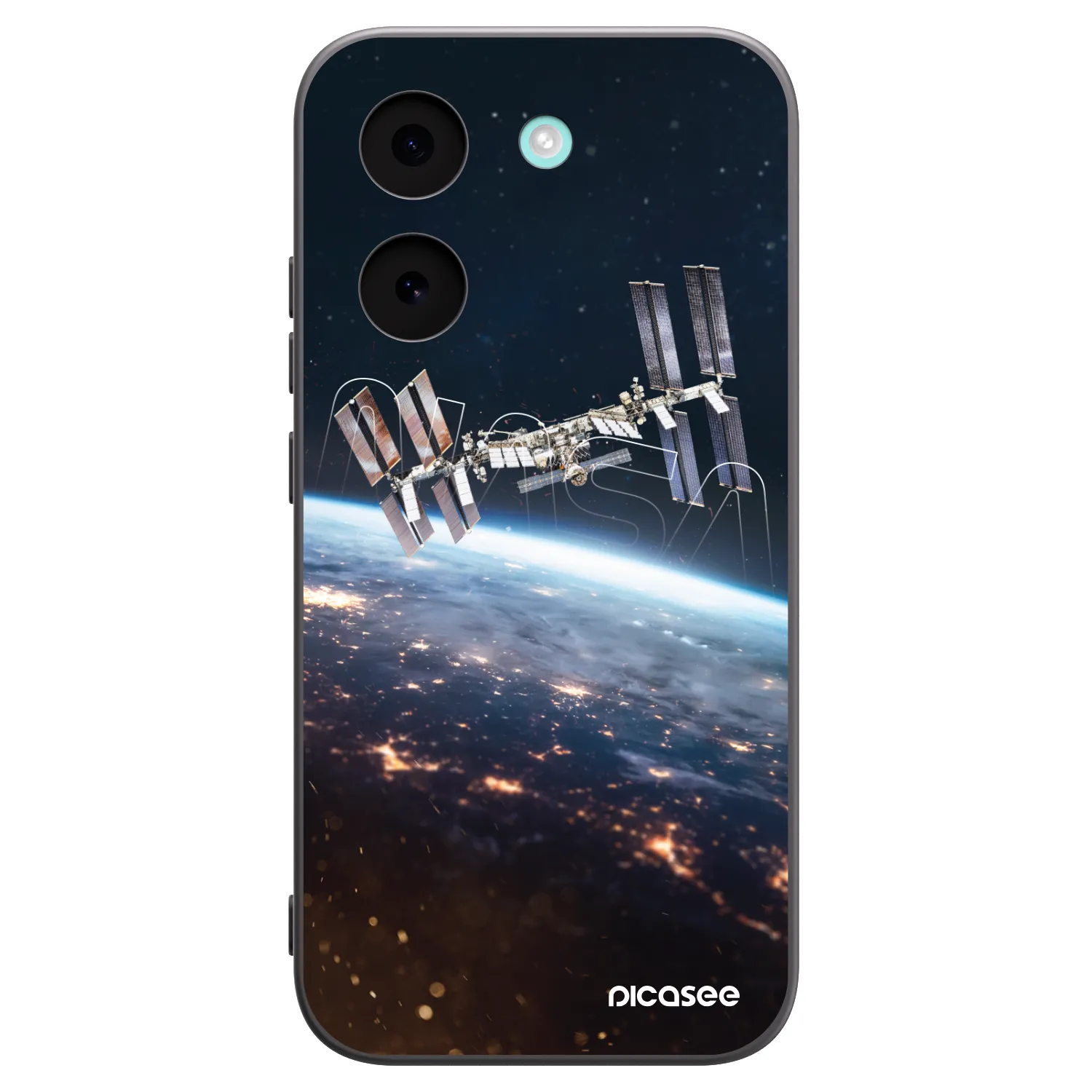 Picasee silikonowe czarne etui na Xiaomi Poco X8 Pro - Station