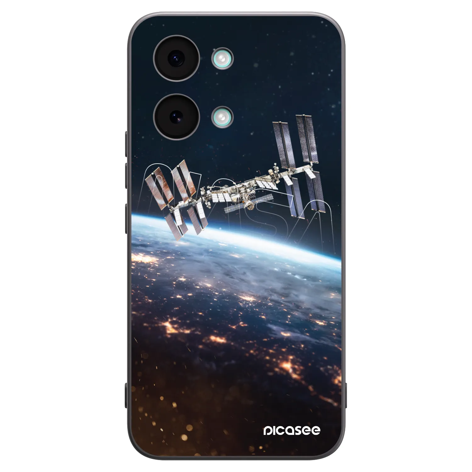 Picasee silikonowe czarne etui na Xiaomi Poco X8 Pro Max - Station