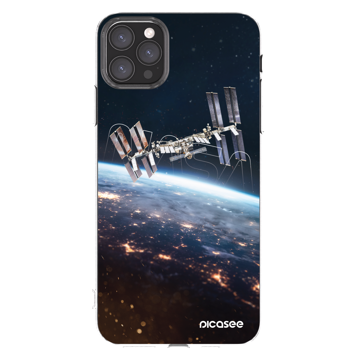 Picasee silikonowe przeźroczyste etui na Apple iPhone 11 Pro Max - Station