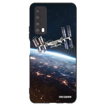 Picasee silikonowe czarne etui na Huawei P Smart 2021 - Station